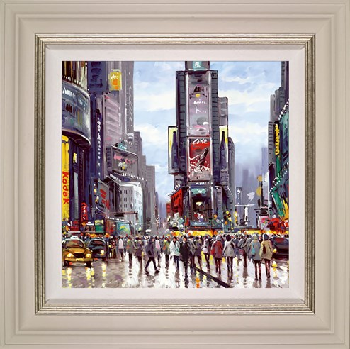 City Of Lights by Henderson Cisz - Framed Limited Edition on Canvas